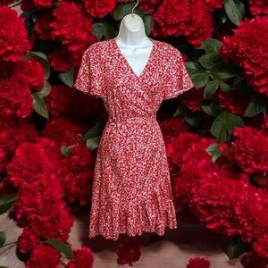 Naggoo Wrap Dress - Size Medium -